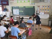 那珂川町立・片縄小学校 授業参観