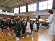那珂川町立・片縄小学校 第33回入学式