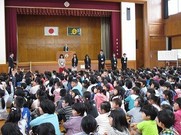 那珂川町立・片縄小学校 始業式